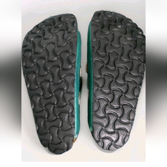 Calceo Women's Slip-on Clog Shoe Green Elephant With Glasses On Foot Size 37 - Picture 12 of 14